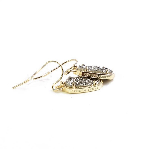 Kendra Scott Lee Drop Earrings in Spice Drusy | Jewelers
